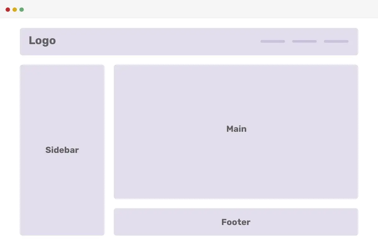 More complex layout sample